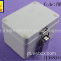 Conector da caixa de junção da caixa elétrica à prova d&#39;água invólucro eletrônico da caixa de plástico IP65 PWP702 com tamanho 110 * 80 * 70mm
